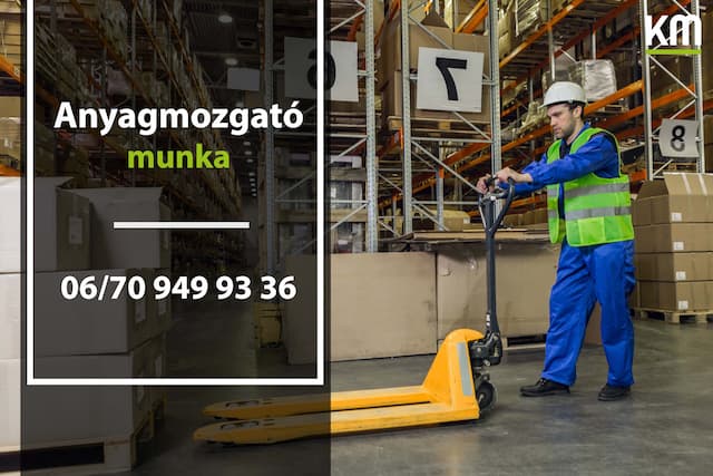 Kisbéri Munkák - Kisbéri Munkák - Raklapos, kézi anyagmozgató!